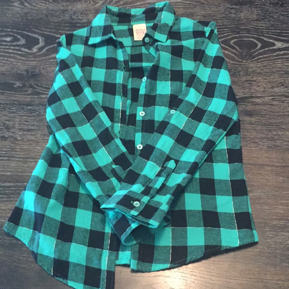 NWOT Girls flannel